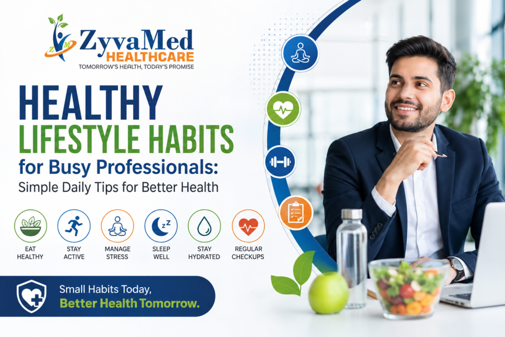 Healthy Lifestyle Habits for Busy Professionals: Simple Daily Tips for Better Health